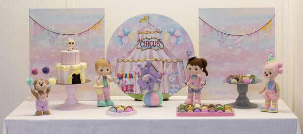 Rent your Candy Color Circus - Table items - By scheduling