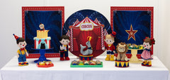 Rent your Blue Circus - Table items - By scheduling